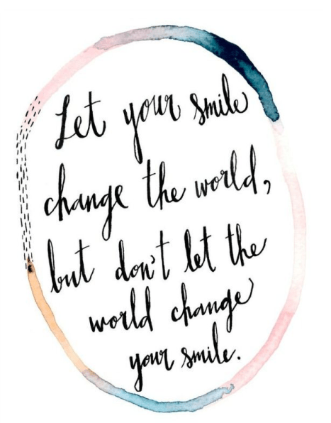 smile quote